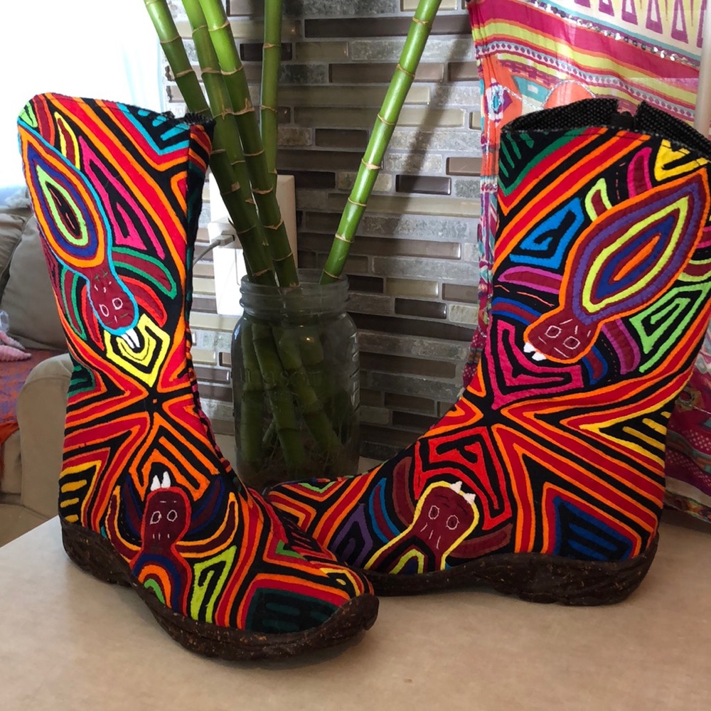 More soon.  Handmade Kuna Boots.AUTHENTIC 8.5-9